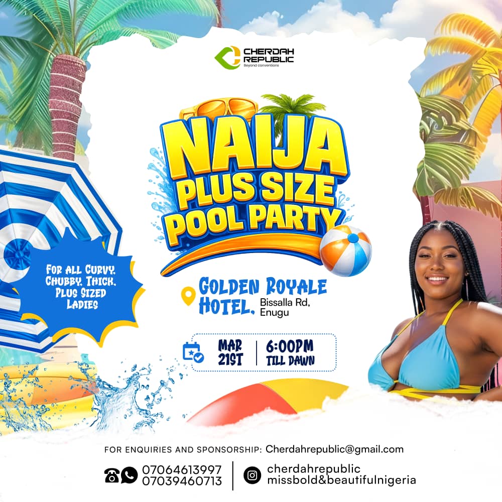 Naija Plus Size Pool Party